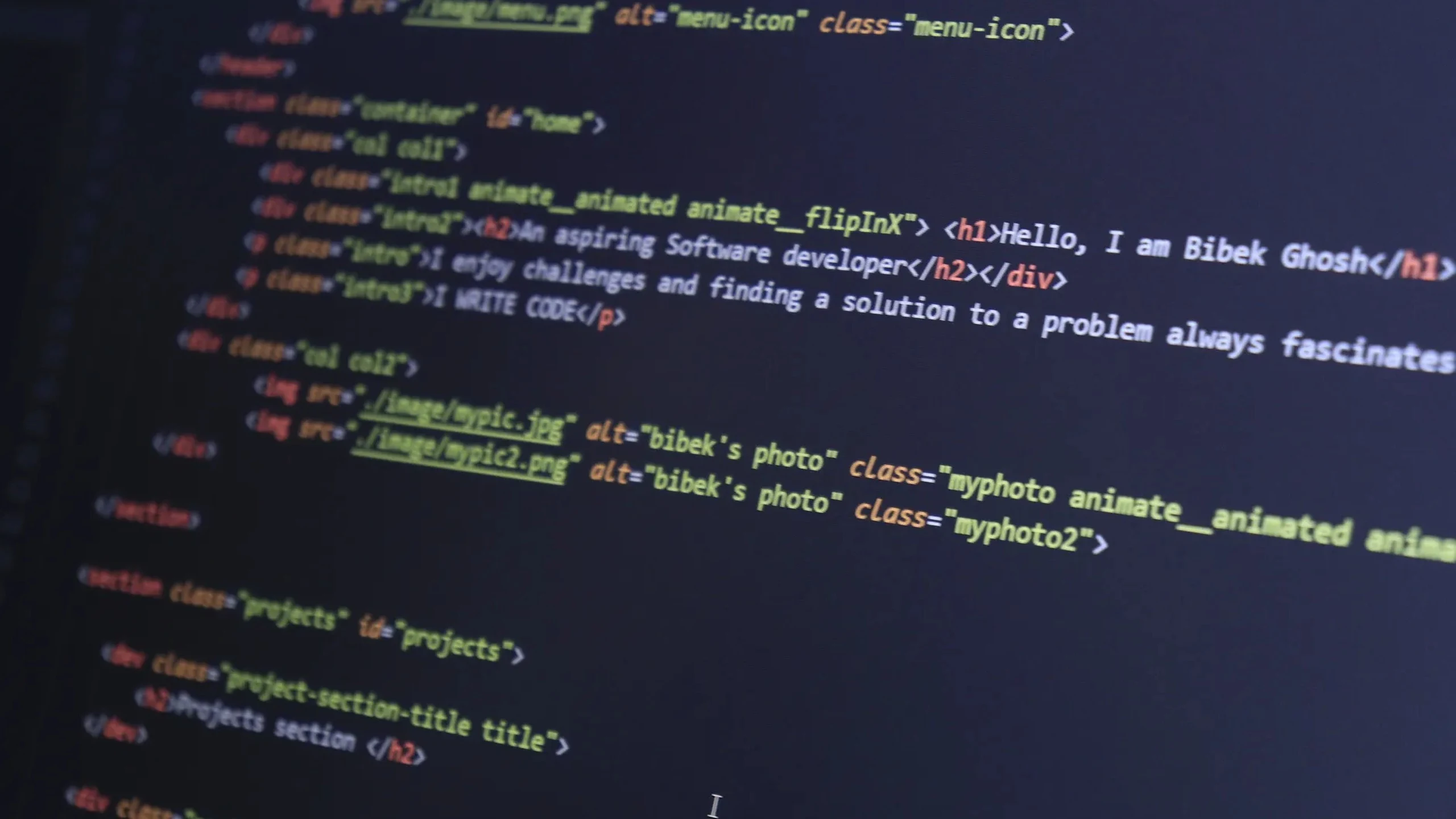 Programming code on a computer screen, illustrating software work that requires runtime boundaries; not a Mozilla interface or a demonstrated security control.