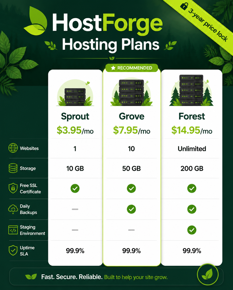 Example generated from “Design illustration · Web Hosting Plan Comparison — API Models · CC BY 4.0”