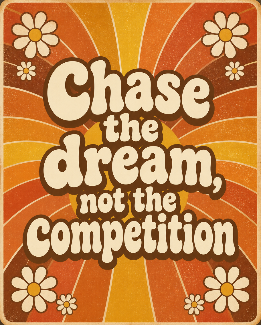 Example generated from “Retro 70s Dream Quote — API Models · CC BY 4.0”