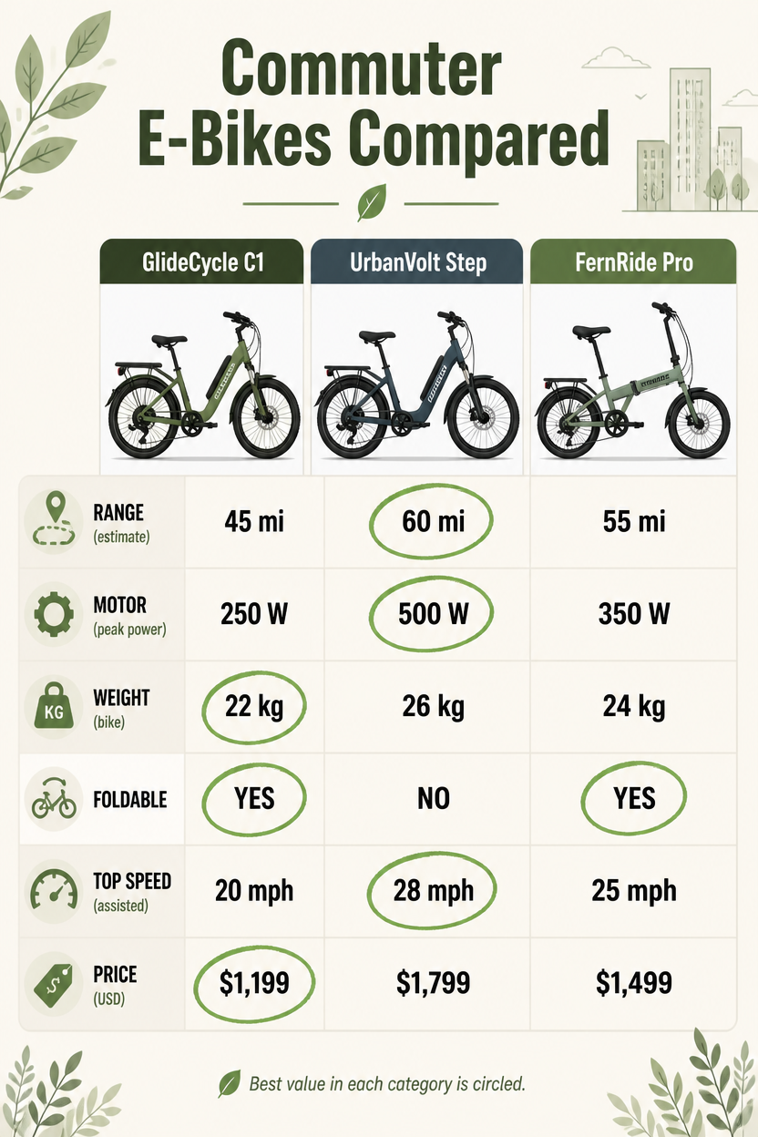 Example generated from “Design illustration · Commuter E-Bike Comparison — API Models · CC BY 4.0”