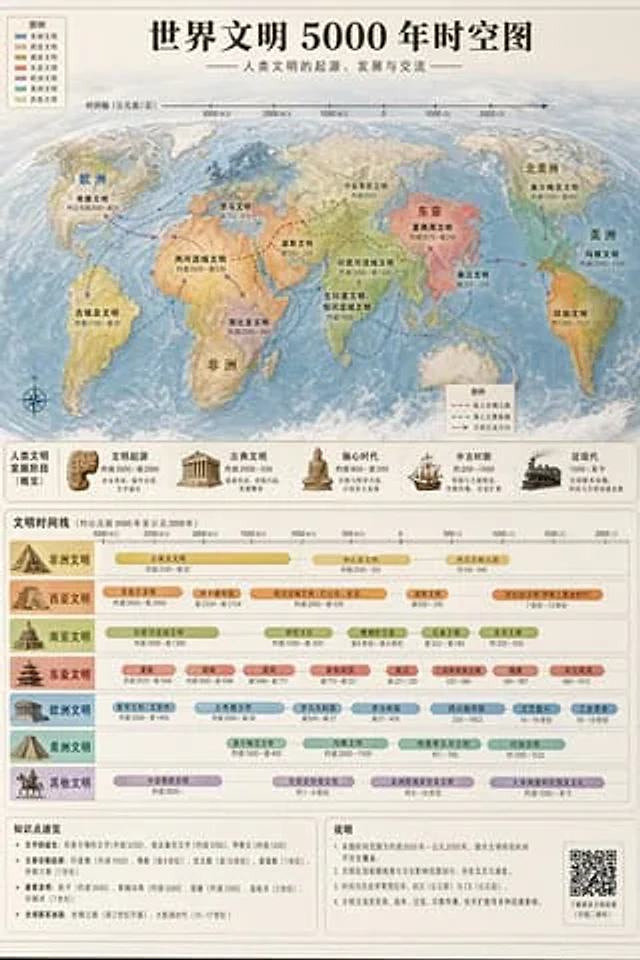 Example generated from “World Civilization Spatiotemporal Map”
