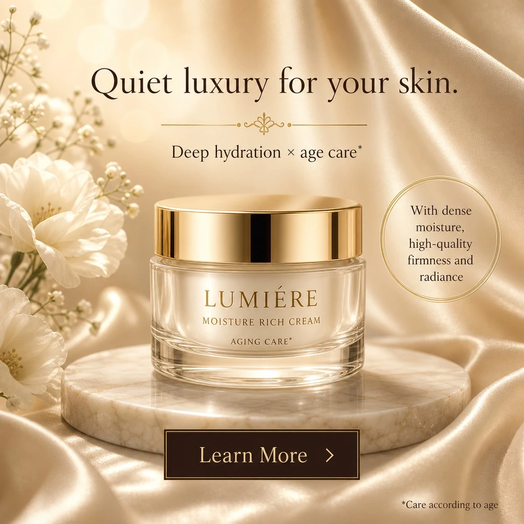 Fictional Cosmetic-jar Advertising Concept — ClawLabs AI · MIT