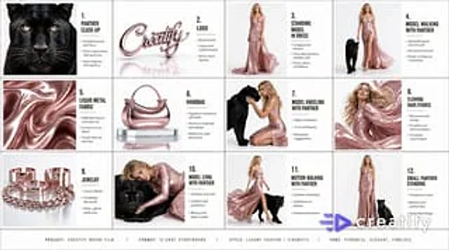 Example generated from “Cinematic Storyboard Infographic”
