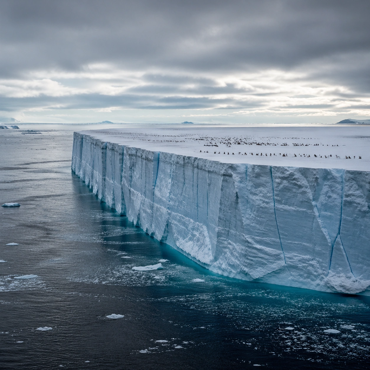 Example generated from “Antarctic Tabular-Iceberg Landscape Study — ChaosRealmsAI · MIT”