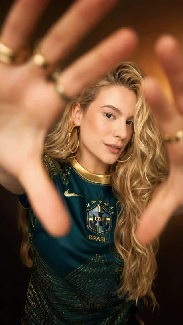 Example generated from “Brazil Football Fan Fashion Portrait”