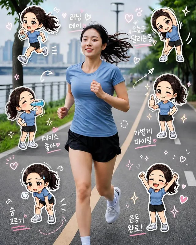Example generated from “Chibi Clone Sticker Diary”