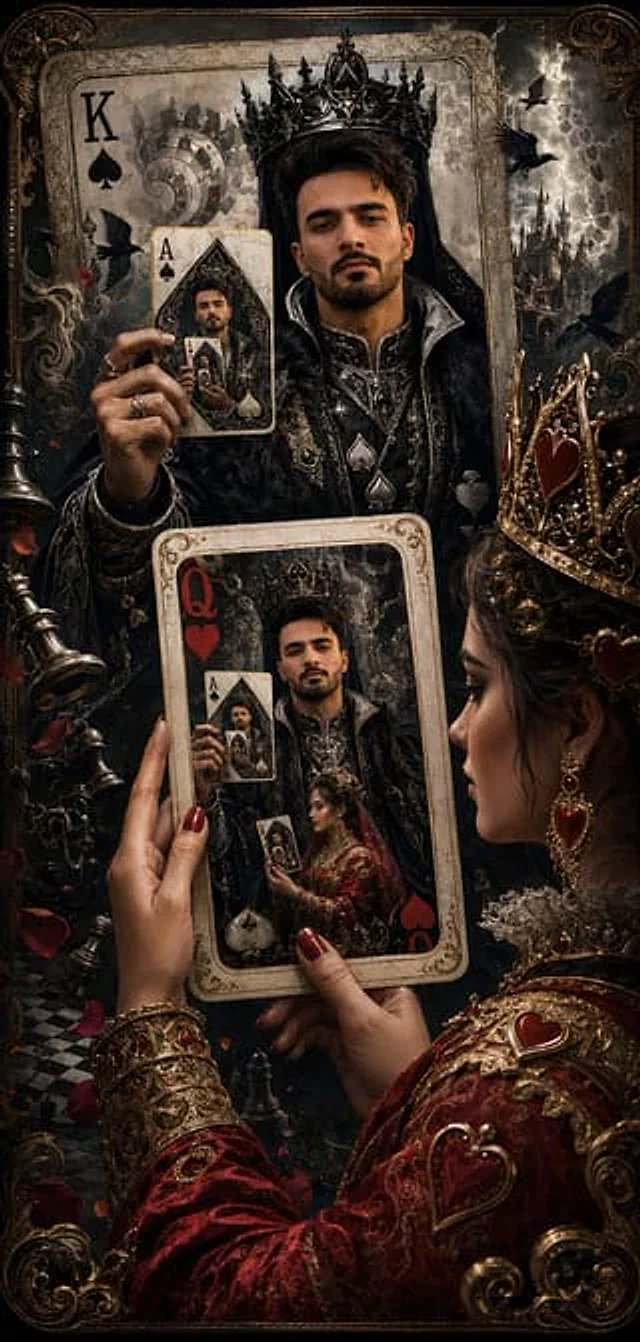 Example generated from “Recursive King of Spades Card”