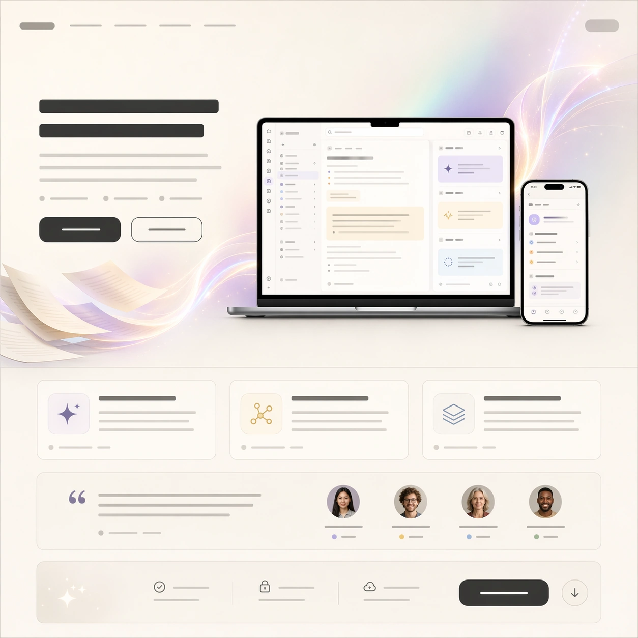 AI Notebook Launch Page — ChaosRealmsAI · MIT