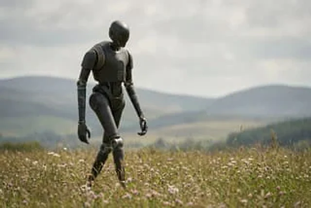 Example generated from “Comic / Storyboard - Cinematic Android in Nature”
