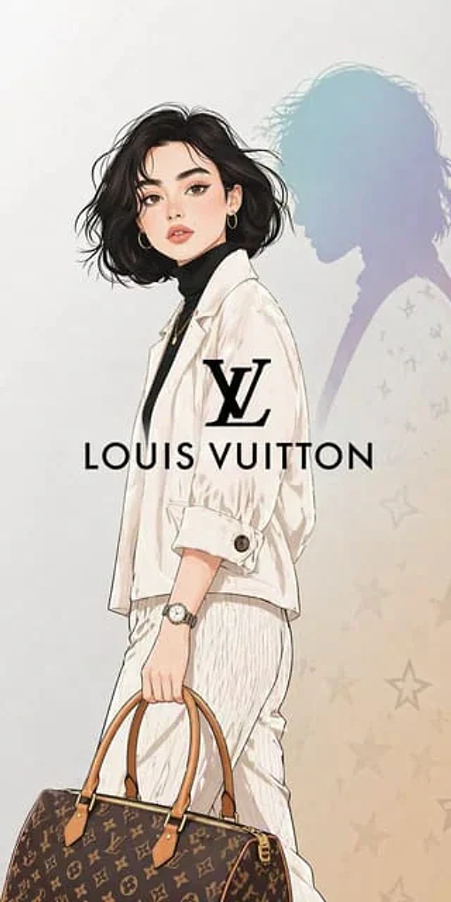 Example generated from “Luxury Fashion Illustration”