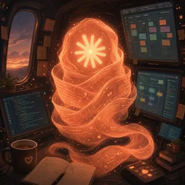 Example generated from “Holographic Code Fox in a Spaceship Cockpit”