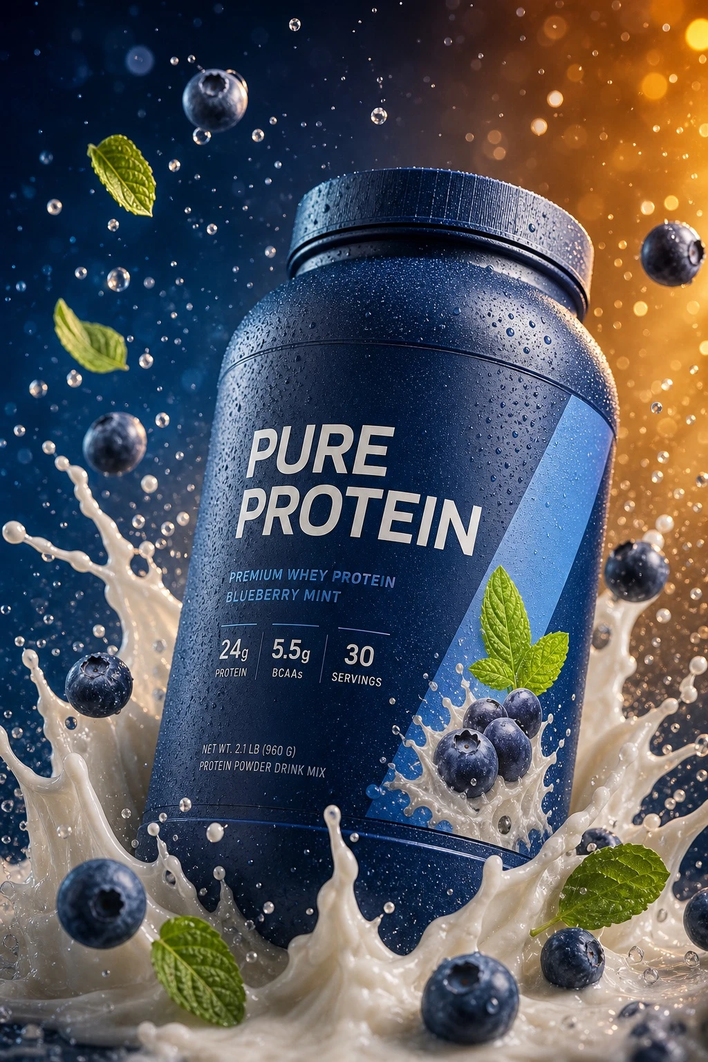 Splash-motion product bottle photography — ClawLabs AI · MIT