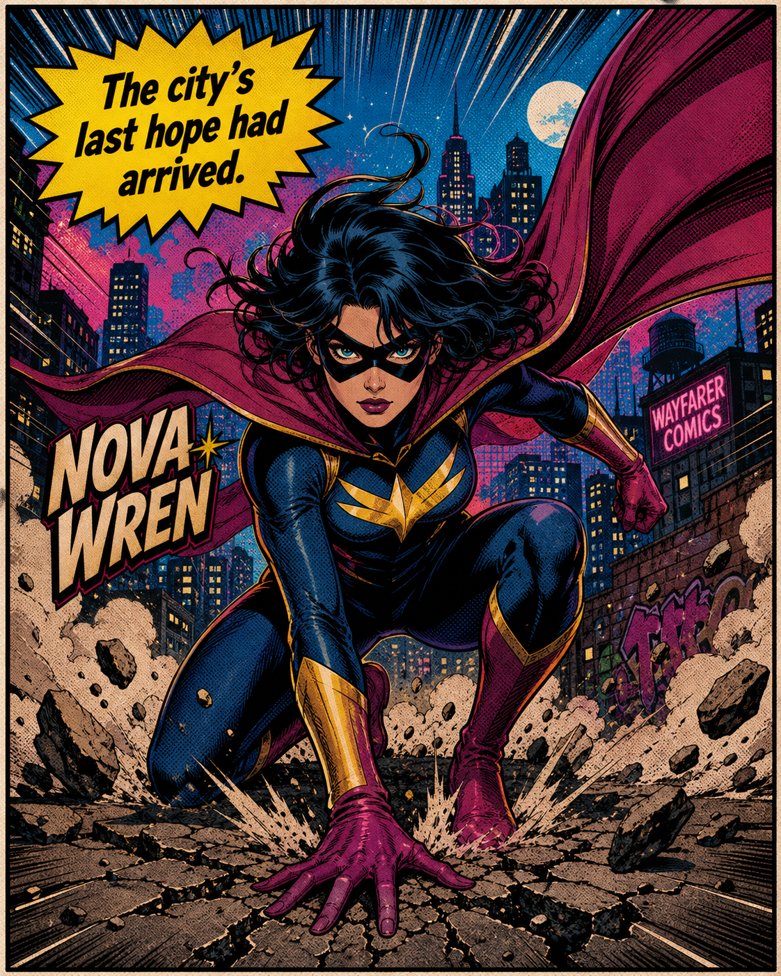 Example generated from “Superhero Landing Panel — API Models · CC BY 4.0”
