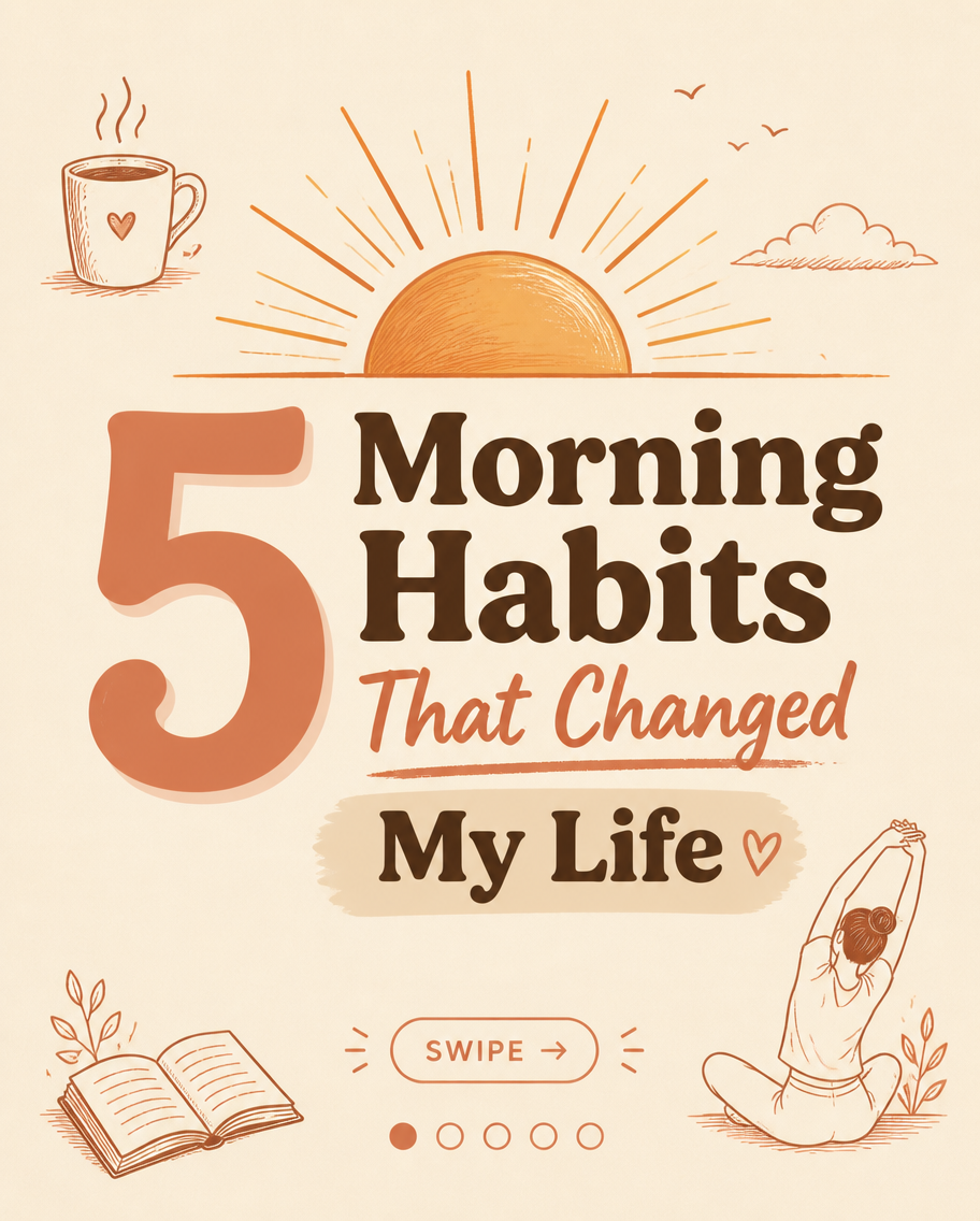 Example generated from “Five Morning Habits Cover — API Models · CC BY 4.0”