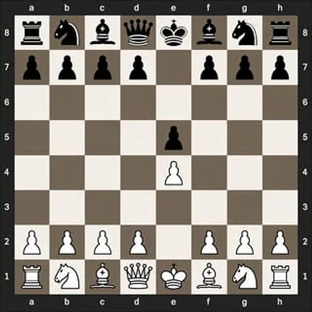 Example generated from “Digital Chessboard After 1.e4 e5”
