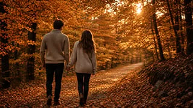 Example generated from “Couple Portrait — Autumn Forest Path”