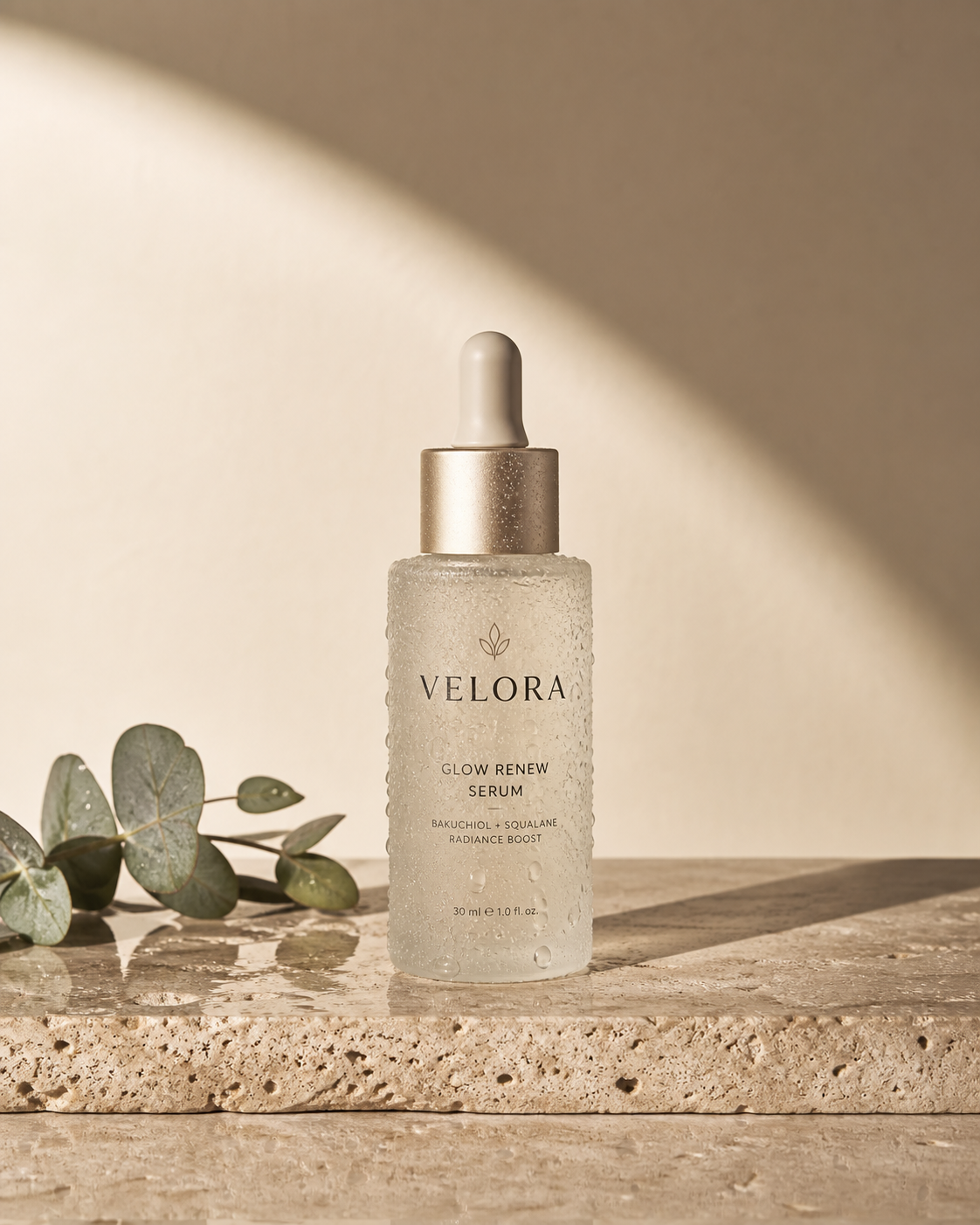 Frosted Serum Bottle Studio Product Concept — Shuryne · MIT