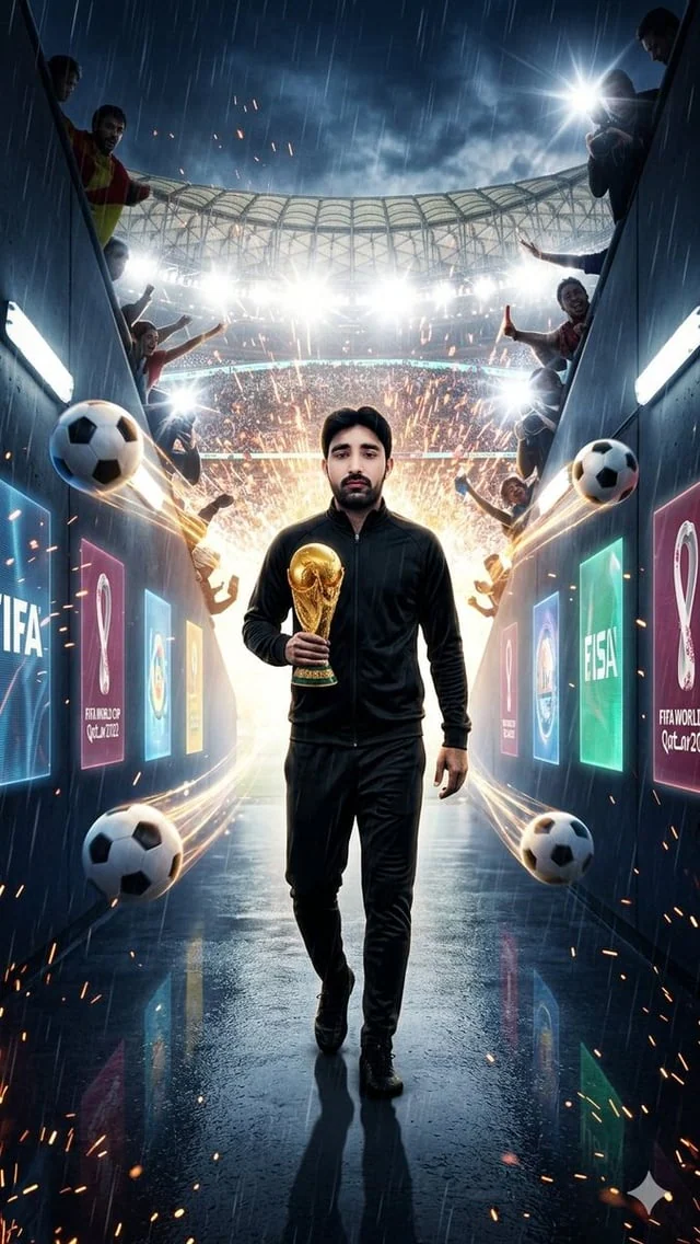 Example generated from “World Cup Tunnel Champion”