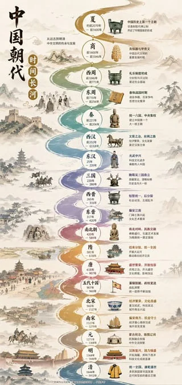 Example generated from “Chinese Dynasty Infographic”
