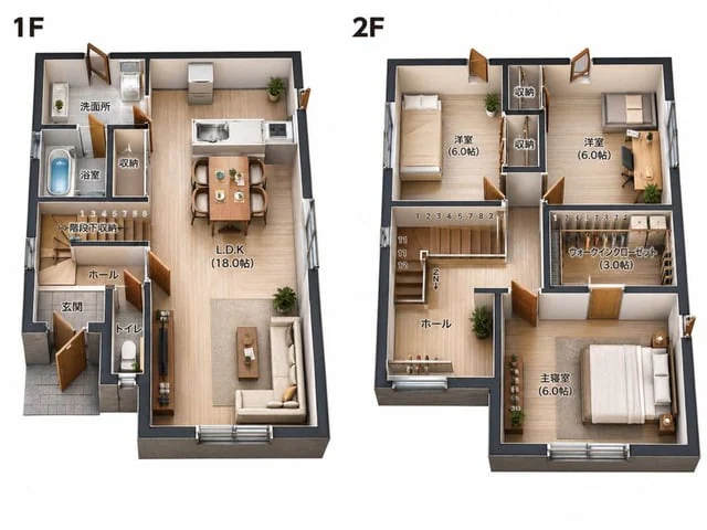 Example generated from “2D Floor Plan to 3D Real Estate Render”