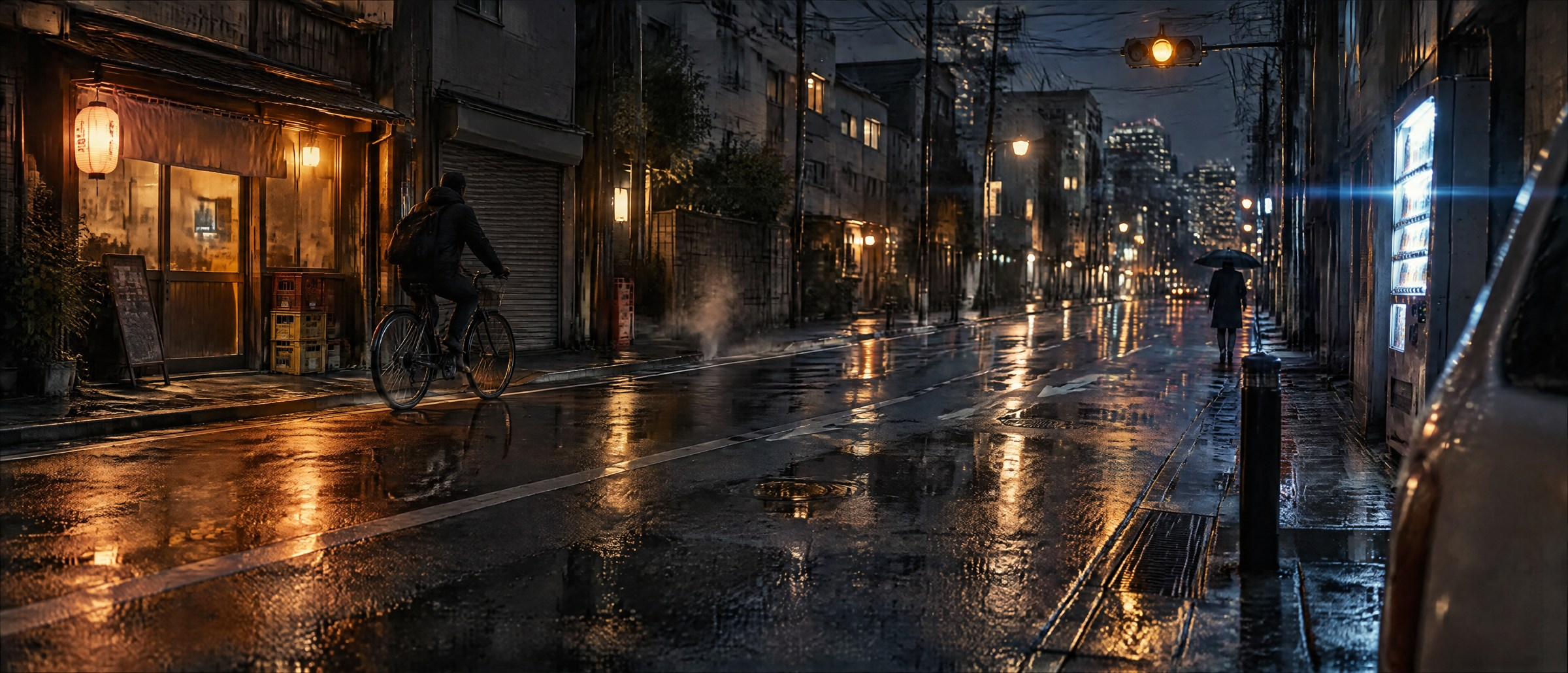 Example generated from “Rainy Street Cinematic Banner — Callirra Atlas · CC BY 4.0”