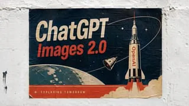 Example generated from “Retro ChatGPT Space Poster”