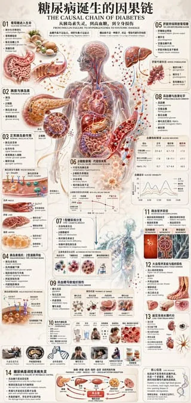 Example generated from “Diabetes Causal Chain Infographic”