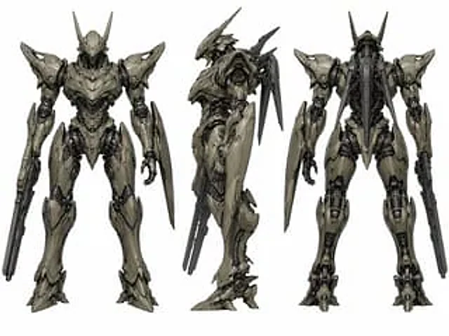 Example generated from “Sci-Fi Mecha Turnaround Sheet”