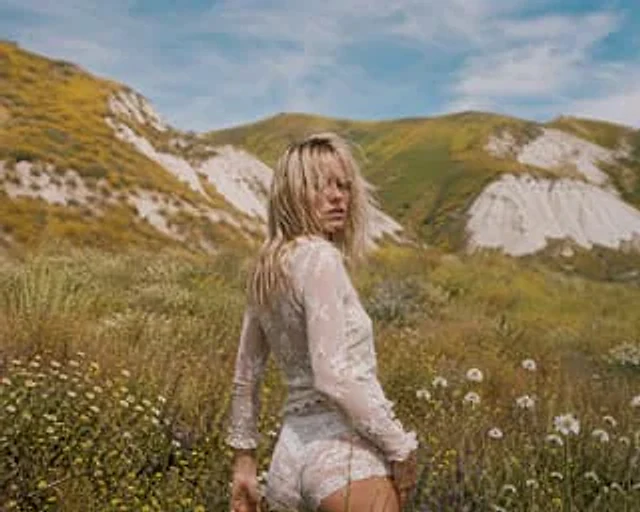 Example generated from “Editorial Woman in Wildflower Hills”