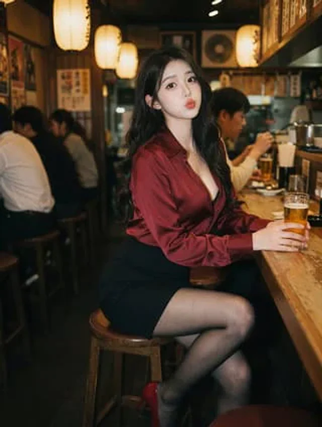 Example generated from “Photorealistic Izakaya Portrait”