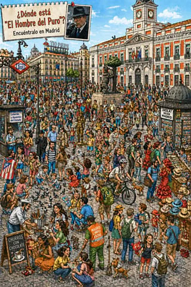 Example generated from “Hidden-Object Madrid Plaza Puzzle”