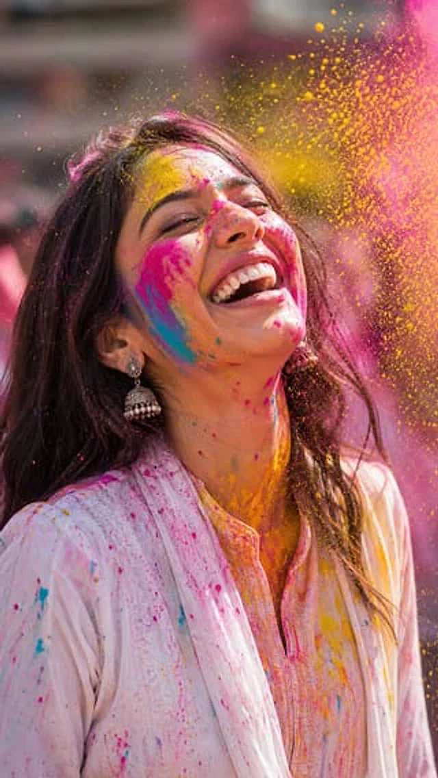 Example generated from “Festival Portrait — Holi Color Powder”