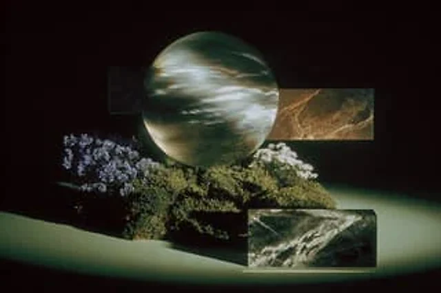 Example generated from “Surreal Planetary Sculpture Still Life”