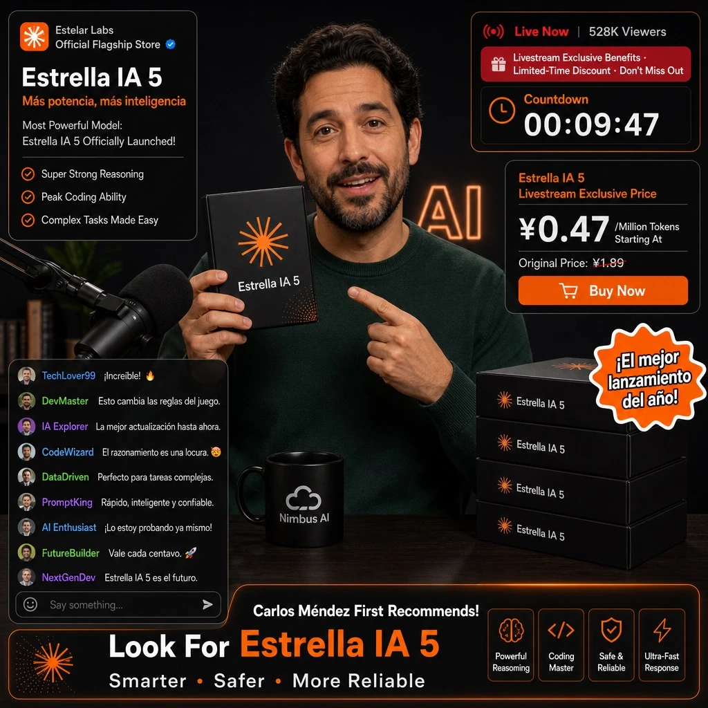 Fictional AI Product-launch Livestream UI — ClawLabs AI · MIT