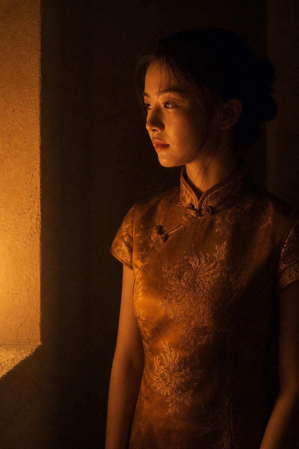Candlelit Side Room Portrait — ClawLabs AI · MIT