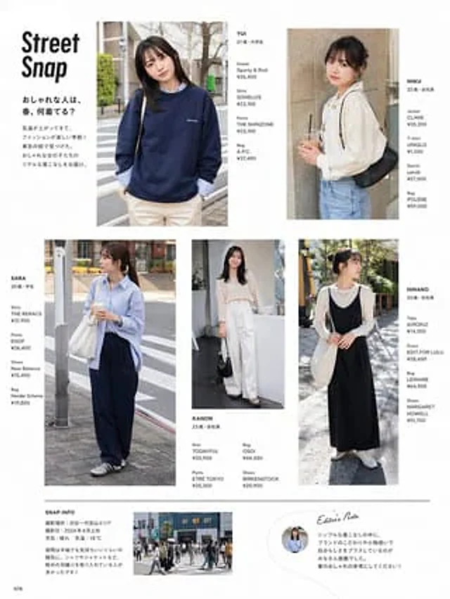 Example generated from “Street Fashion Magazine Layout”