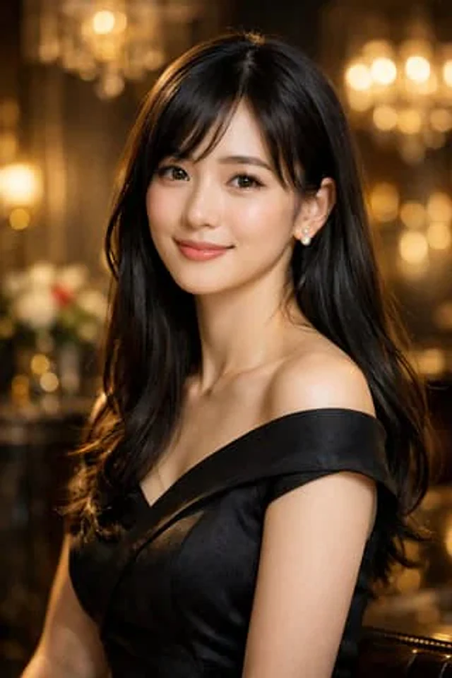 Example generated from “Elegant Photorealistic Female Portrait”