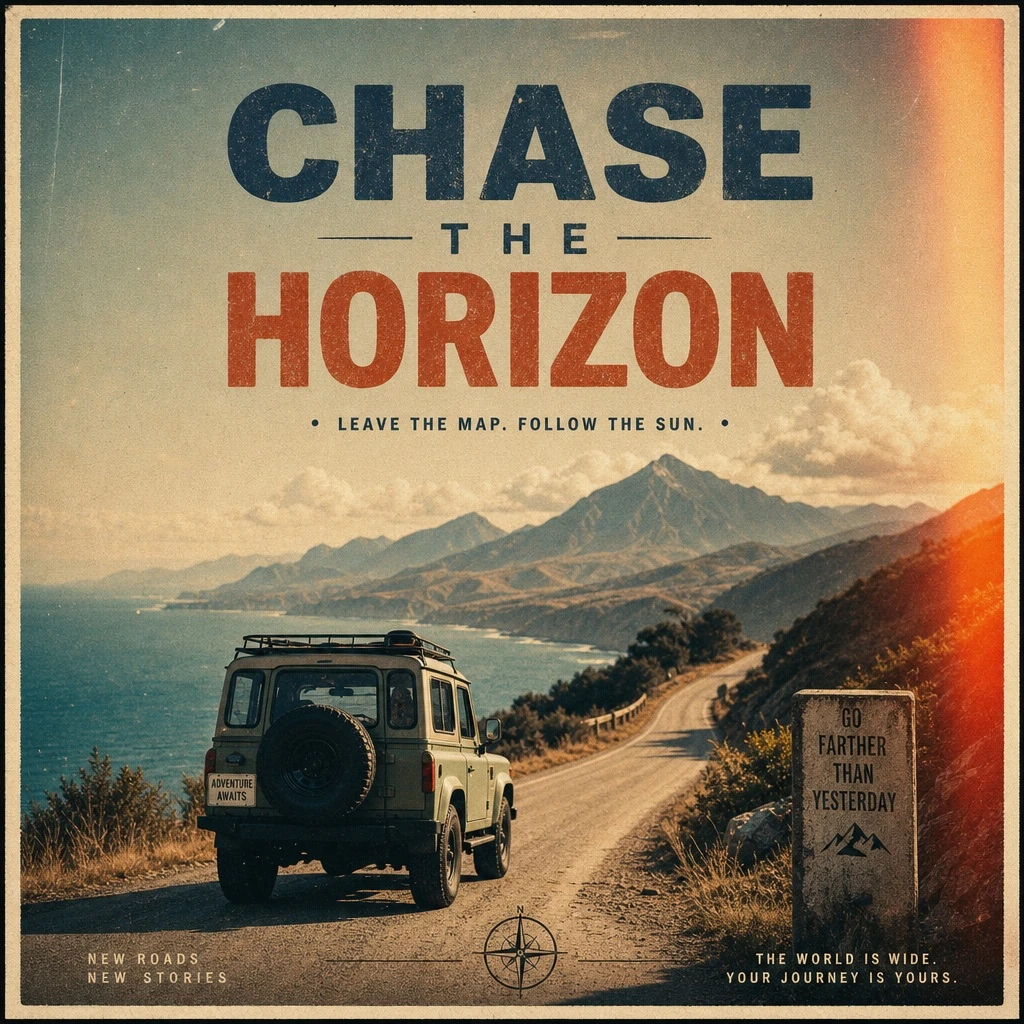 Film-Grain Landscape Travel Poster Study — ClawLabs AI · MIT