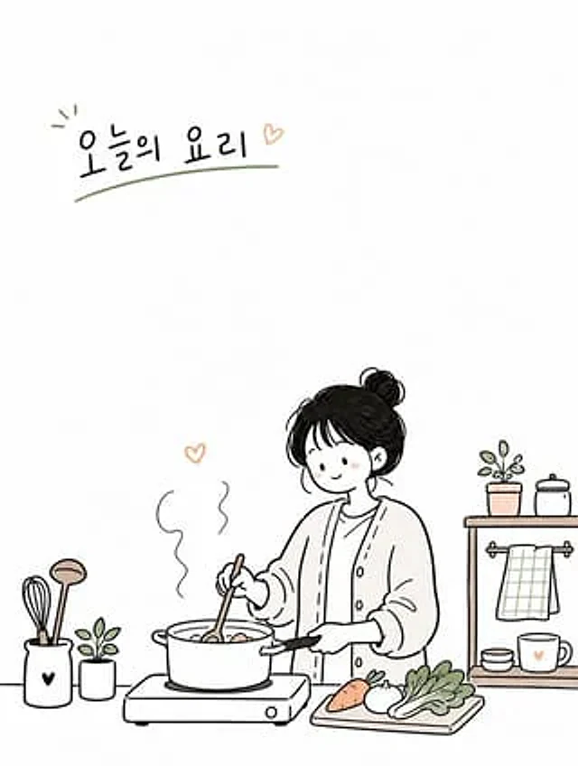 Example generated from “Korean Doodle Editorial Illustration”