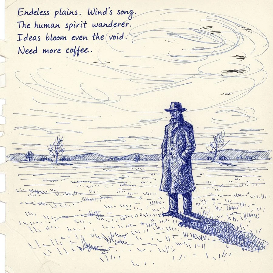 Ballpoint Biro Sketch — bthnbdk · CC BY 4.0