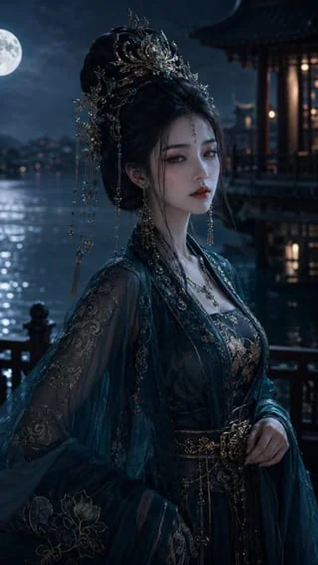 Example generated from “Palace Banquet Traditional Portrait”