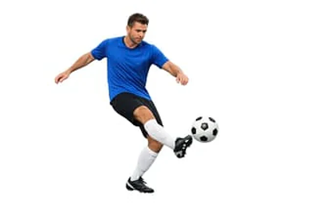 Example generated from “Transparent background soccer player”