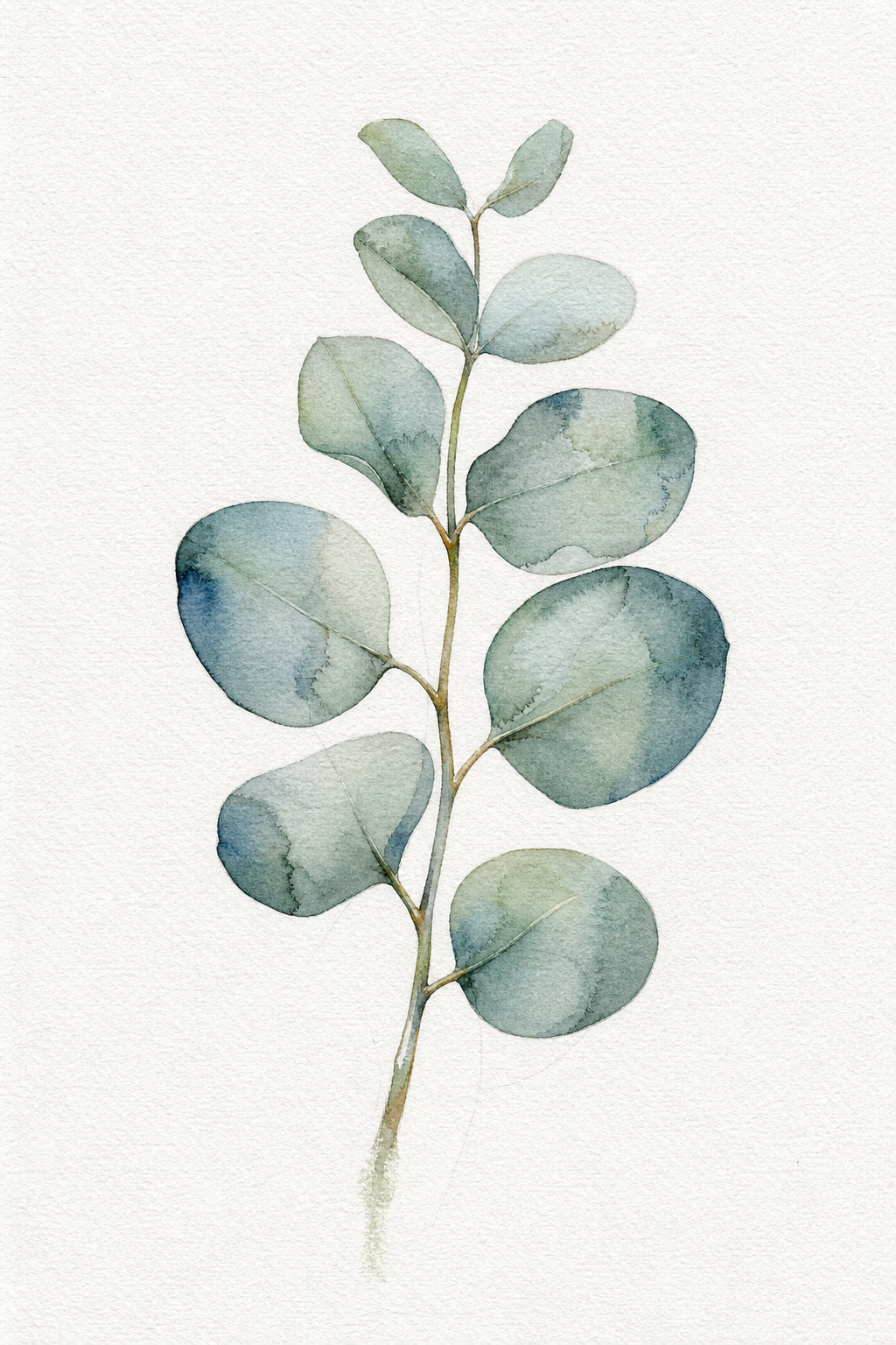 Example generated from “Eucalyptus Botanical Watercolor Study — Shuryne · MIT”