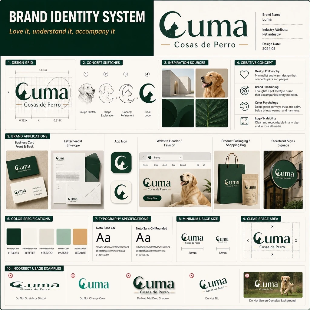 Brand Identity Guideline Poster — ClawLabs AI · MIT