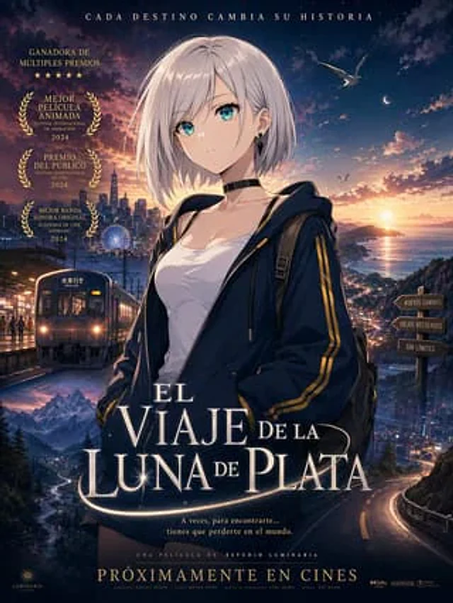 Example generated from “Anime Fantasy Travel Movie Poster”