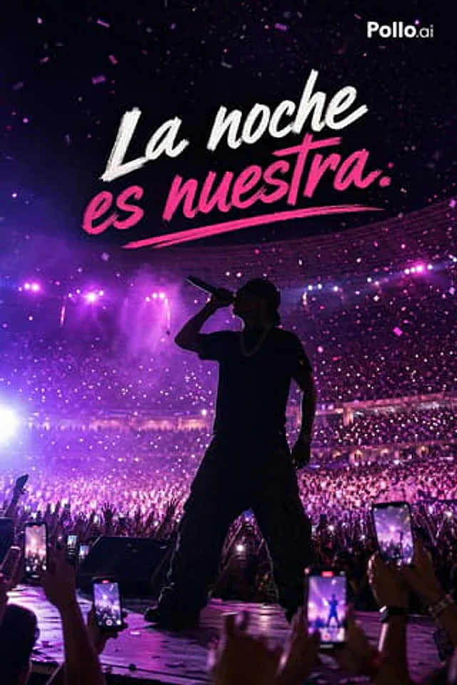 Example generated from “Neon Arena Concert Ad Poster”