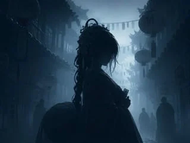 Example generated from “Dark Silhouette & Fog Style Transfer”