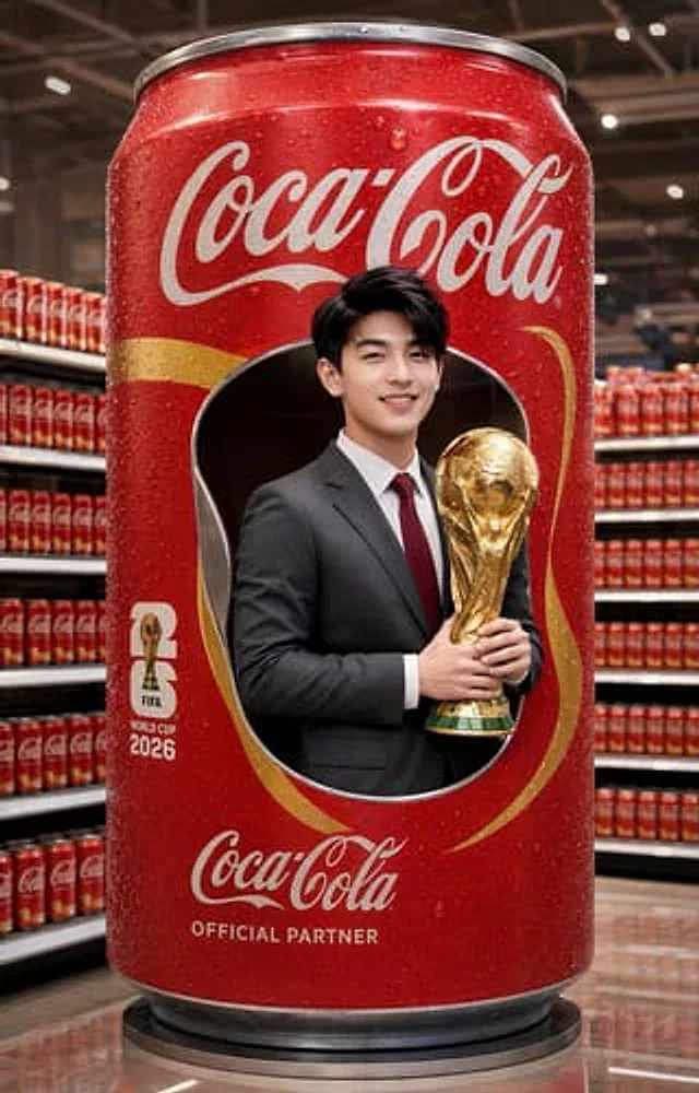 Example generated from “Hyper-Realistic Commercial Soda Can Advertisement”