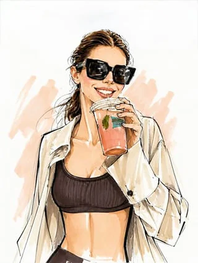 Example generated from “Vogue Style Fashion Illustration”