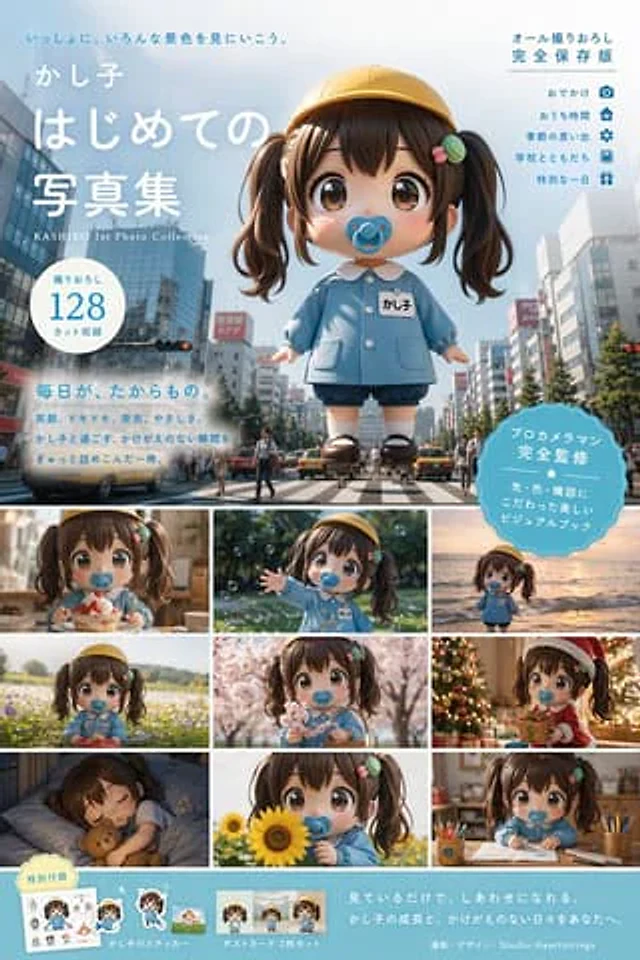 Example generated from “专业设计师打造角色写真集”